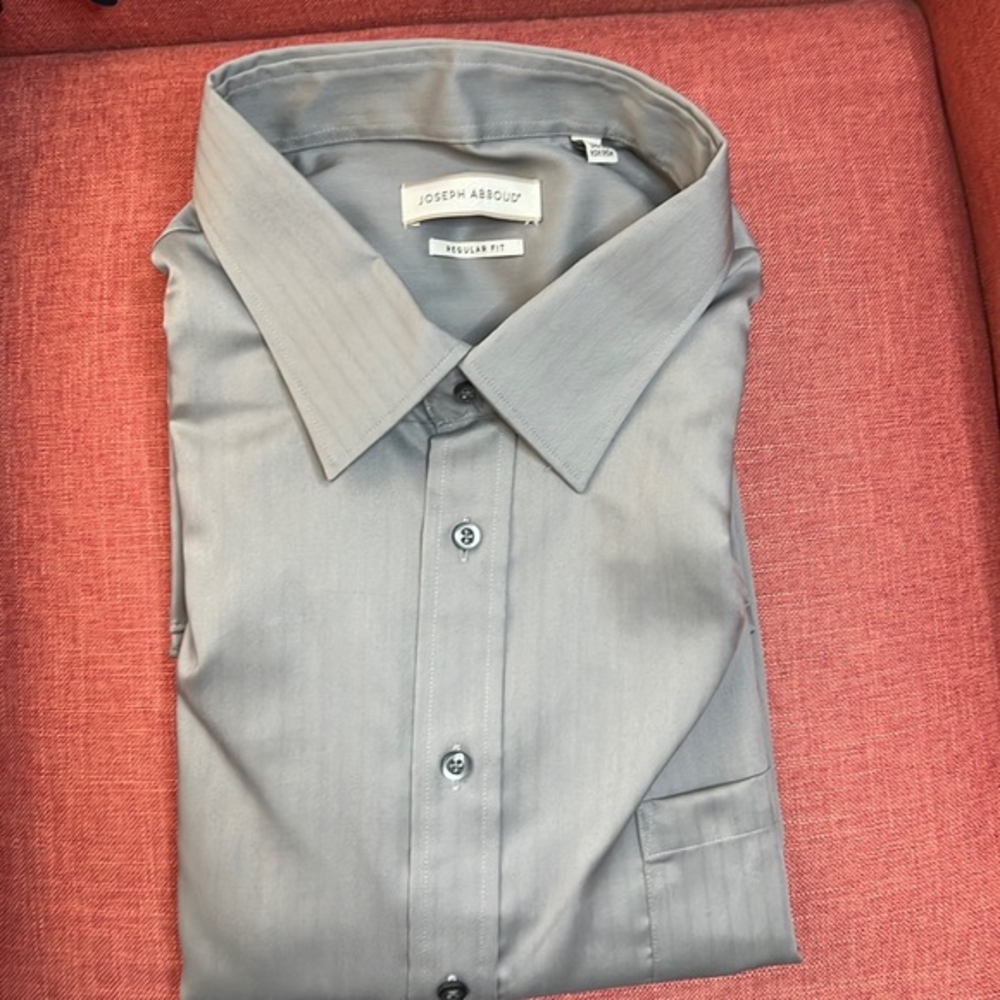 JOSEPH ABBOUD MENS DRESS SHIRT SIZE 17 34/35